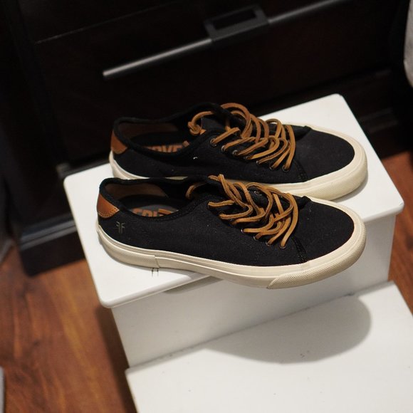 frye canvas sneakers